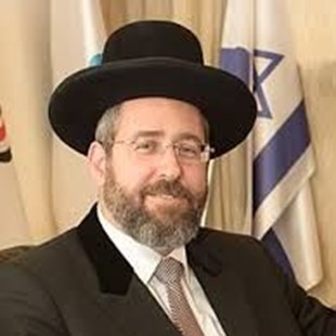 The Chief Rabbi of Israel, Rabbi David Lau